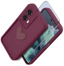etui-do-motorola-moto-g35-5g-silikonowe-matowe-serce-szklo-na-ekran