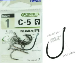 nr-1-haczyki-owner-c-5-iseama-karpiowe-kuty-hi-carbon