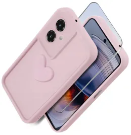 etui-do-motorola-moto-g55-5g-silikonowe-matowe-serce-szklo-na-ekran