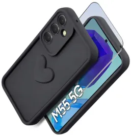 etui-do-samsung-m55-5g-silikonowe-matowe-serce-szklo-ochronne-na-ekran-9h