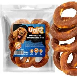 przysmak-dla-psa-ring-ze-skory-wolowej-z-jagniecina-uniq-pets-500g