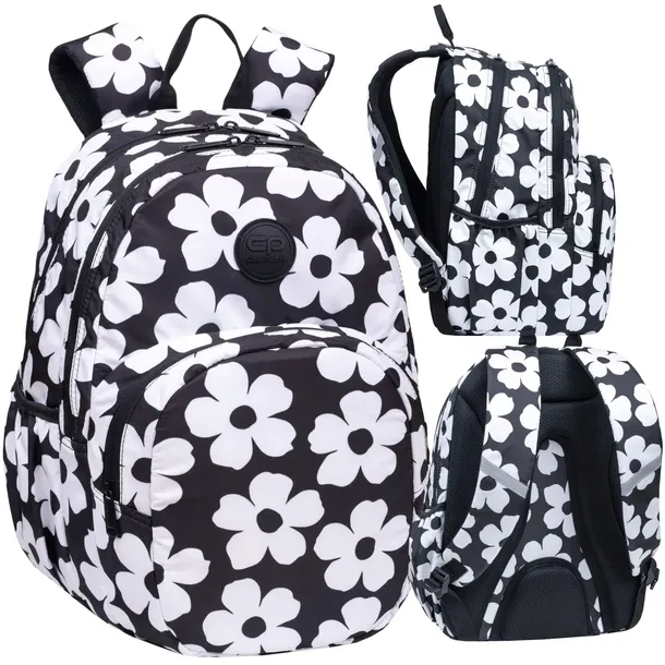 PLECAK CoolPack SZKOLNY MŁODZIEŻOWY dla dziewczyn KWIATY