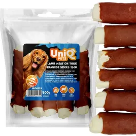 przysmak-dla-psa-paluch-ze-skory-wolowej-z-jagniecina-uniq-pets-500g