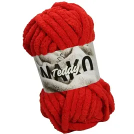gruba-wloczka-na-koce-nako-teddy-13200-czerwony-200gr-22mt