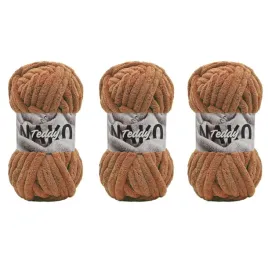 gruba-wloczka-na-koce-nako-teddy-14220-karmelowy-pakiet-3x200gr
