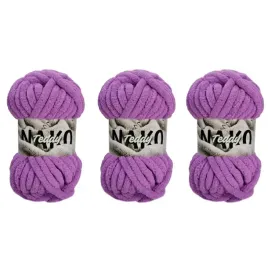 gruba-wloczka-na-koce-nako-teddy-14499-fioletowy-pakiet-3x200gr