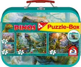 puzzle-2x60-2x100-w-walizce-dinozaury-4w1-schmidt-ukladanka