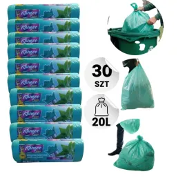 10xkangoobags-worki-na-smieci-20l-wiazany-zapach-mieta-30-szt