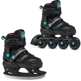 rolki-lyzwy-hokejowe-2w1-regulowane-raven-drill-mint-pink-34-37