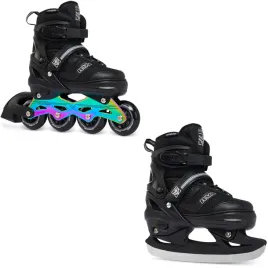rolki-lyzwy-hokejowe-2w1-regulowane-raven-drill-black-neo-chrome-34-37
