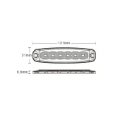 lampa-strobo-6x-led-slim-stan-nowy