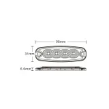 lampa-strobo-4x-led-slim-uniwersalna-stan-nowy