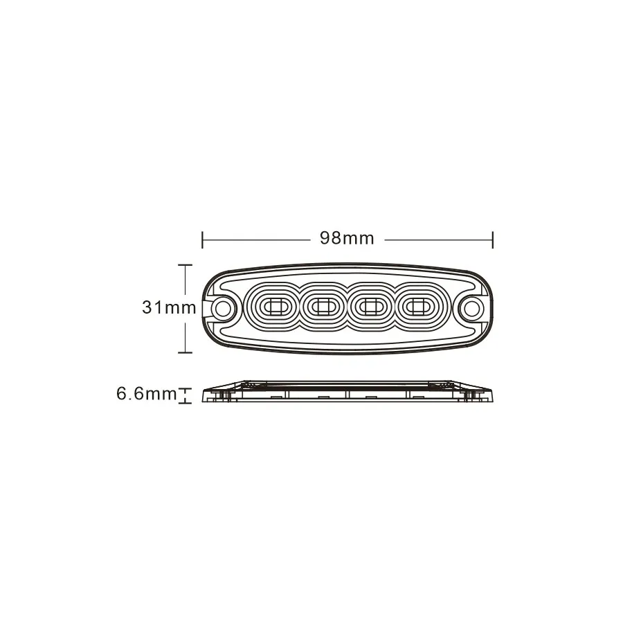 lampa-strobo-4x-led-slim