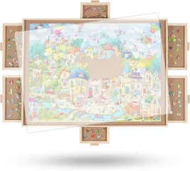 truwheelz-przenosny-stol-ukladanka-puzzle-64x87cm-pokrywa-6-szuflad-1500-el
