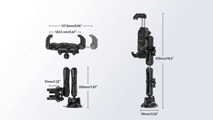 uchwyt-do-tabletow-i-telefonow-ulefone-armor-mount-max-kolor-czarny-stan-nowy