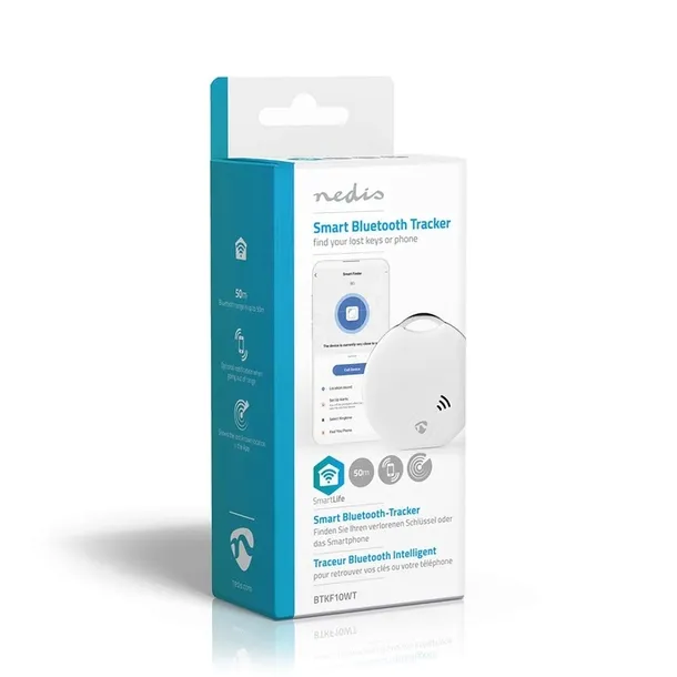 lokalizator-bluetooth-nedis-btkf10wt-bialy-stan-nowy