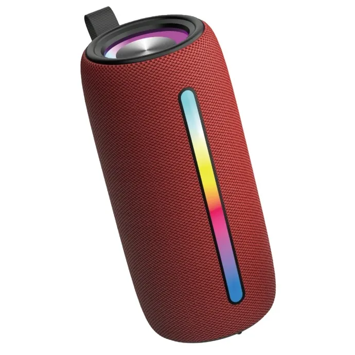 glosnik-bluetooth-denver-2x50w-bordowy-stan-nowy