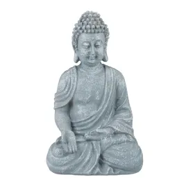 relaxdays-figurka-buddy-siedzacego-18-cm-sztuczny-kamien-szary