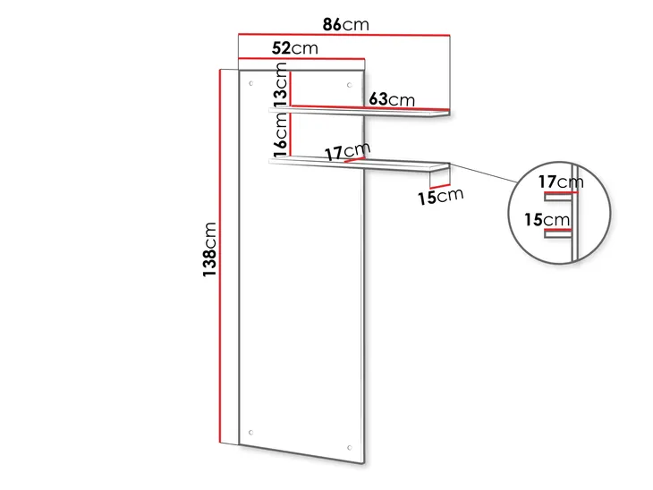 panel-scienny-z-polkami-masha-material-plyta-wiorowa