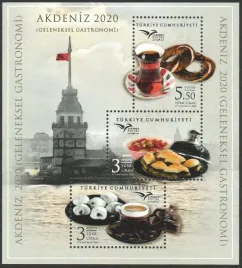 turcja-2020-mnh-f-vf-tradycyjna-gastronomia-turecka