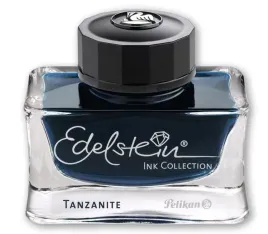 atrament-pelikan-edelstein-tanzanite-w-pieknym-szklanym-kalamarzu
