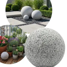 dekoracyjna-kula-kamienna-grey-granite-20cm-do-ogrodow-tarasow-i-balkonow