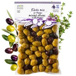 oliwki-z-pestka-mix-zielone-kalamata-z-tymiankiem-greckie-physis-w-prozni