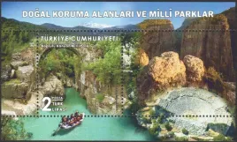 turcja-2019-mnh-xf-obszary-chronione-i-parki-narodowe-antalya