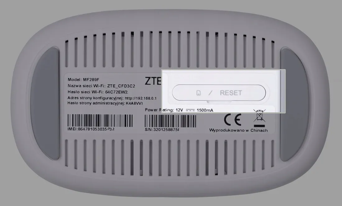 router-zte-mf289f