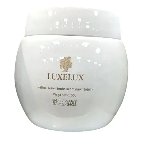 Nawilżający krem do twarzy biały bandaż Luxelux 50g