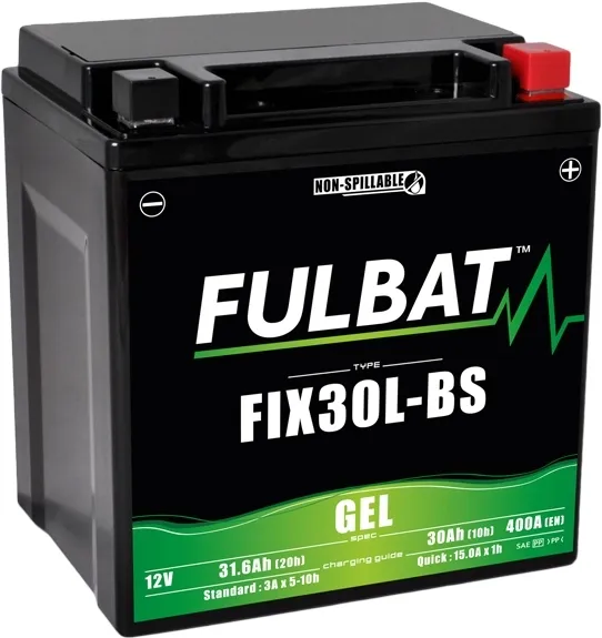 Akumulator 12V/30AH 400A FIX30L-BS (YTX30L-BS) GEL POLARIS /CF-MOTO /CAN-AM