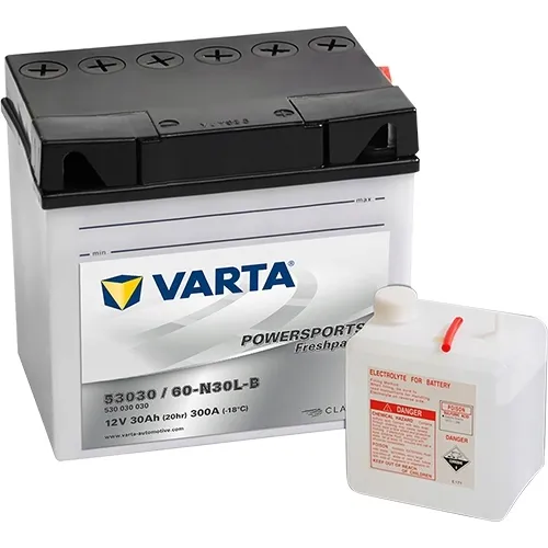 Akumulator Varta 53030 12V 30Ah 300A P+ Powersports Freshpack Model 2025r.