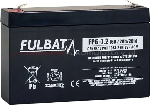 akumulator-fulbat-fp6-7-2-vrla-agm-6v-7-2ah-stan-nowy