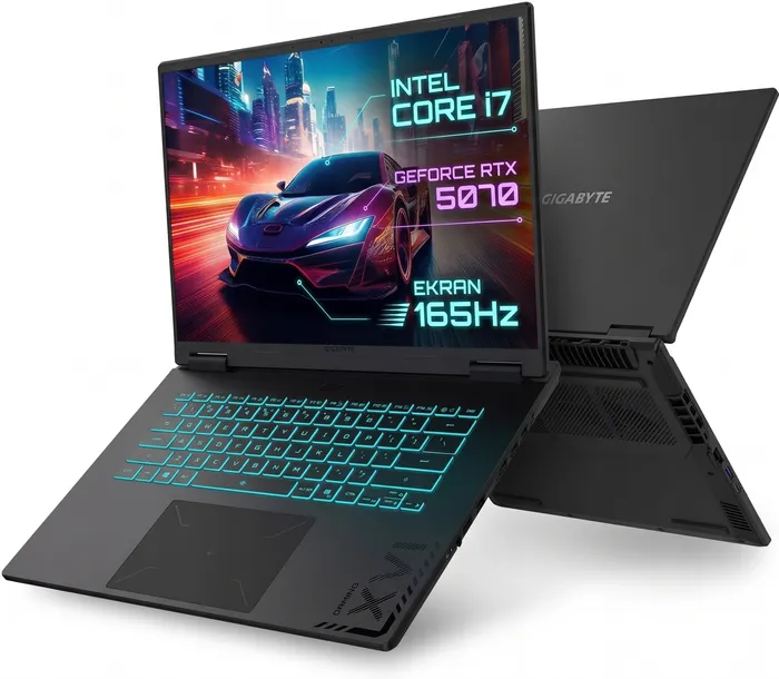 GAMINGOWY Gigabyte A16 i7-13620H 32GB 1TB RTX5070 16" FHD 165Hz MATOWA W11