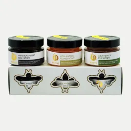 zestaw-trzech-organicznych-miodow-w-prezentowym-opakowaniu-debowy-piniowy-k