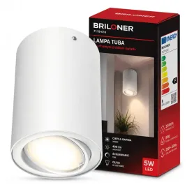 oprawa-sufitowa-led-5w-biala-natynkowa-spot-tuba-barwa-3000k-salon-korytarz