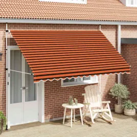 vidaxl-recznie-zwijana-markiza-350-cm-pomaranczowo-brazowa