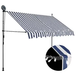 vidaxl-recznie-zwijana-markiza-z-led-250-cm-niebiesko-biala