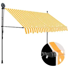 vidaxl-recznie-zwijana-markiza-z-led-300-cm-bialo-pomaranczowa