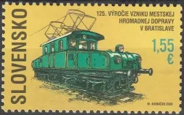 slowacja-2020-mnh-xf-lokomotywa