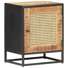 vidaxl-szafka-nocna-40x30x50-cm-drewno-mango-i-naturalna-trzcina