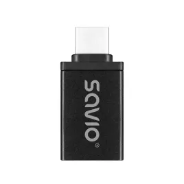 adapter-usb-a-3-1-f-usb-c-3-1-m-czarny-savio-ak-80