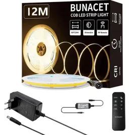 tasma-led-cob-12m-3000k-24v-sciemnialna-pilot-zasilacz-led-pasek
