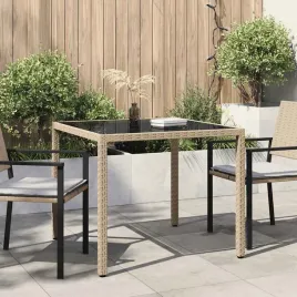 vidaxl-stol-ogrodowy-90x90x75-cm-szklo-i-rattan-pe-bezowy