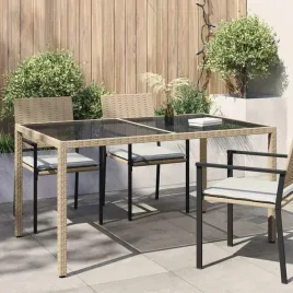 vidaxl-stol-ogrodowy-150x90x75-cm-szklo-i-rattan-pe-bezowy