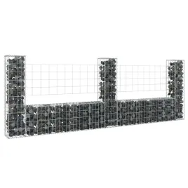 vidaxl-ogrodzenie-gabionowe-z-3-slupkami-zelazo-260x20x100-cm