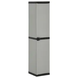 vidaxl-szafa-ogrodowa-z-3-polkami-szaro-czarna-34x40x168-cm