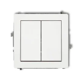 karlik-deco-mechanizm-lacznika-swiecznikowego-12dwp-2-podwojny-bialy
