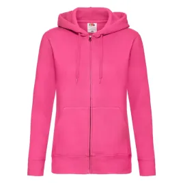 bluza-damska-z-kapturem-rozpinana-zip-thru-hood-sweat-jacket-fuchsia-r-xs