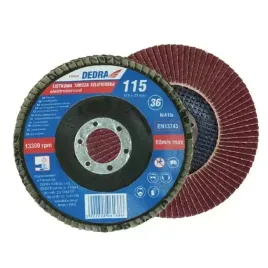 dedra-listkowa-tarcza-szlifierska-gr-36-125x22mm